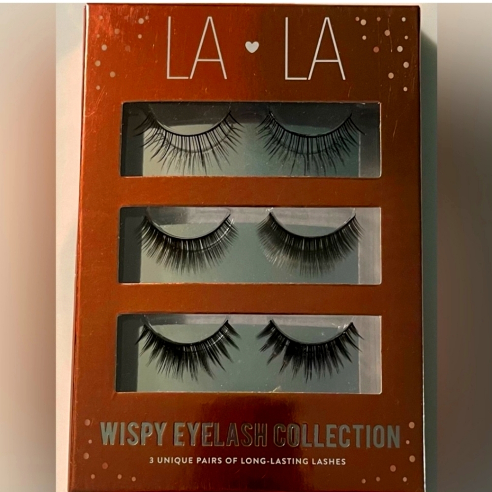 THREE La La Wispy Eyelash Collection SET OF 3 BOXES
